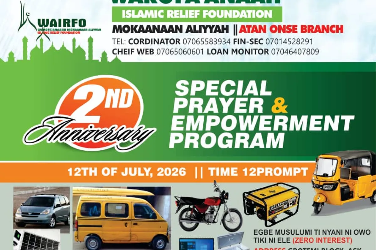 Branch anniversaries